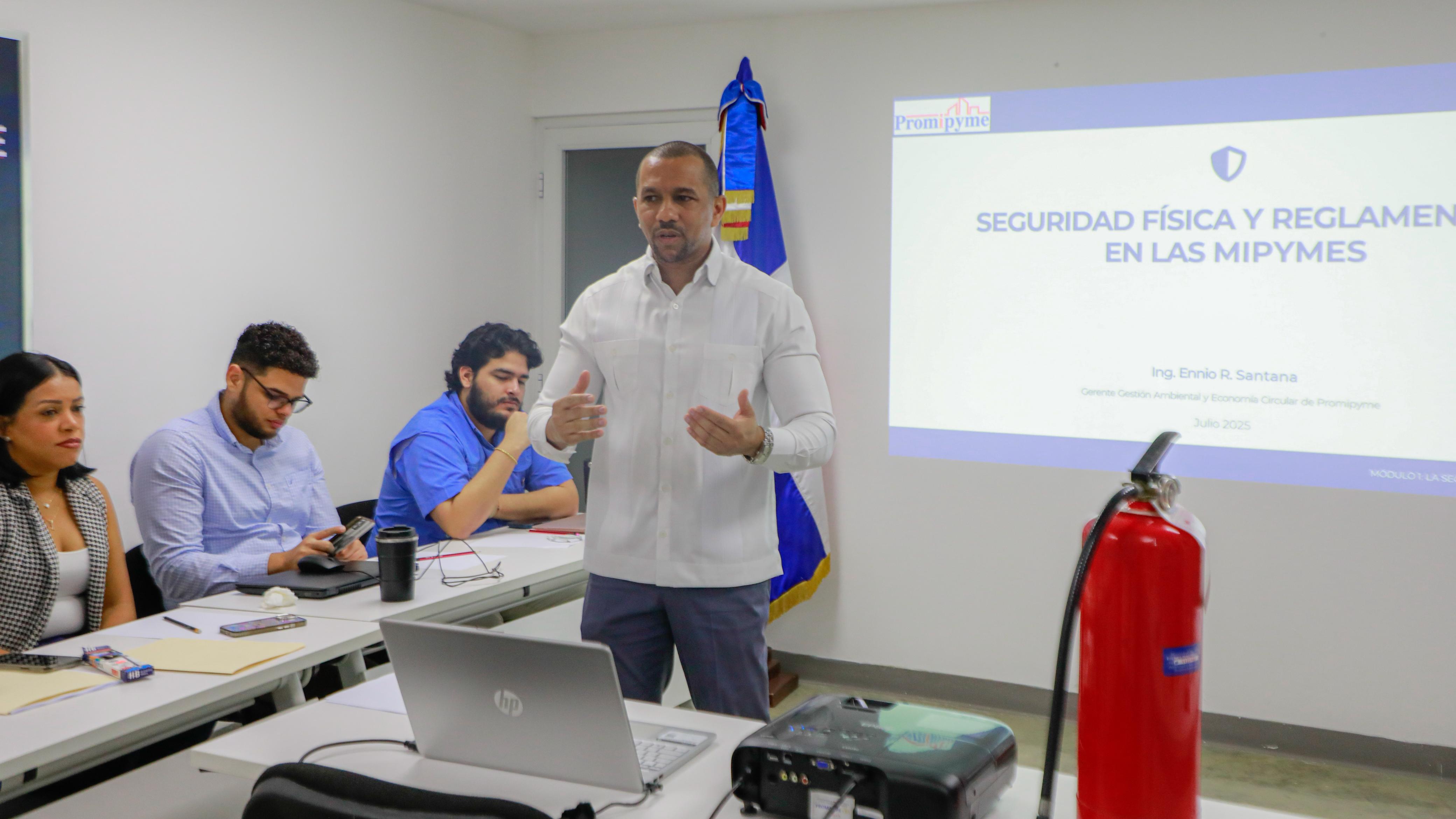 Promipyme capacita colaboradores en Seguridad Física y Ocupacional